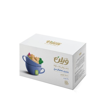  گیاهی زنجبیل ، نعناو گل سرخ گلدن ویلن بسته 20 عددی63344ac20e5b9891020